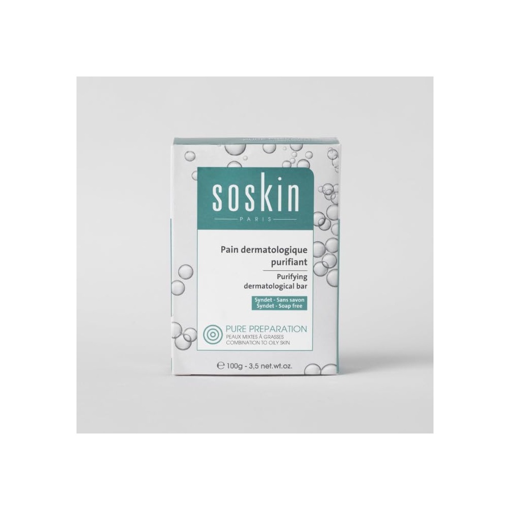 Soskin Purifying Dermatological Bar 100G