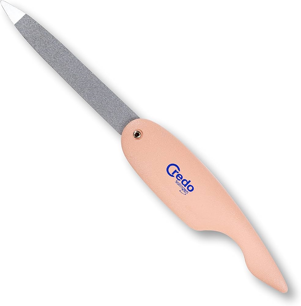 CREDO SAPPHIRE NAIL FILE APRICOT"(17510)