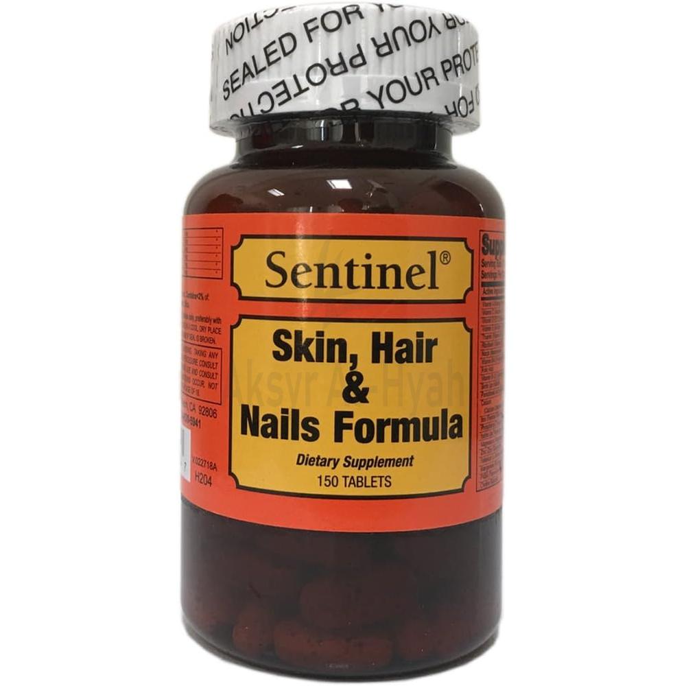SENTINEL SKIN HAIR & NAILS FORMULA TAB 100'S 1