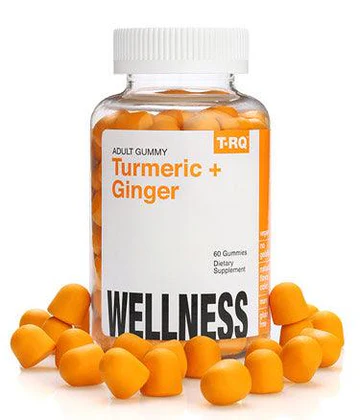 TRQ TURMERIC+GINGER GUMMY 60'S