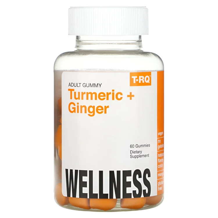 TRQ TURMERIC+GINGER GUMMY 60'S