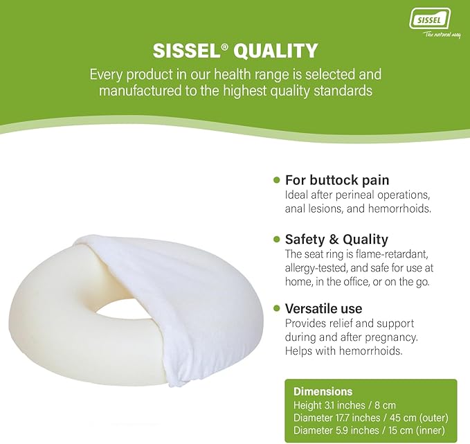 SISSEL SIT RING PILLOW ROUND # 12890 1