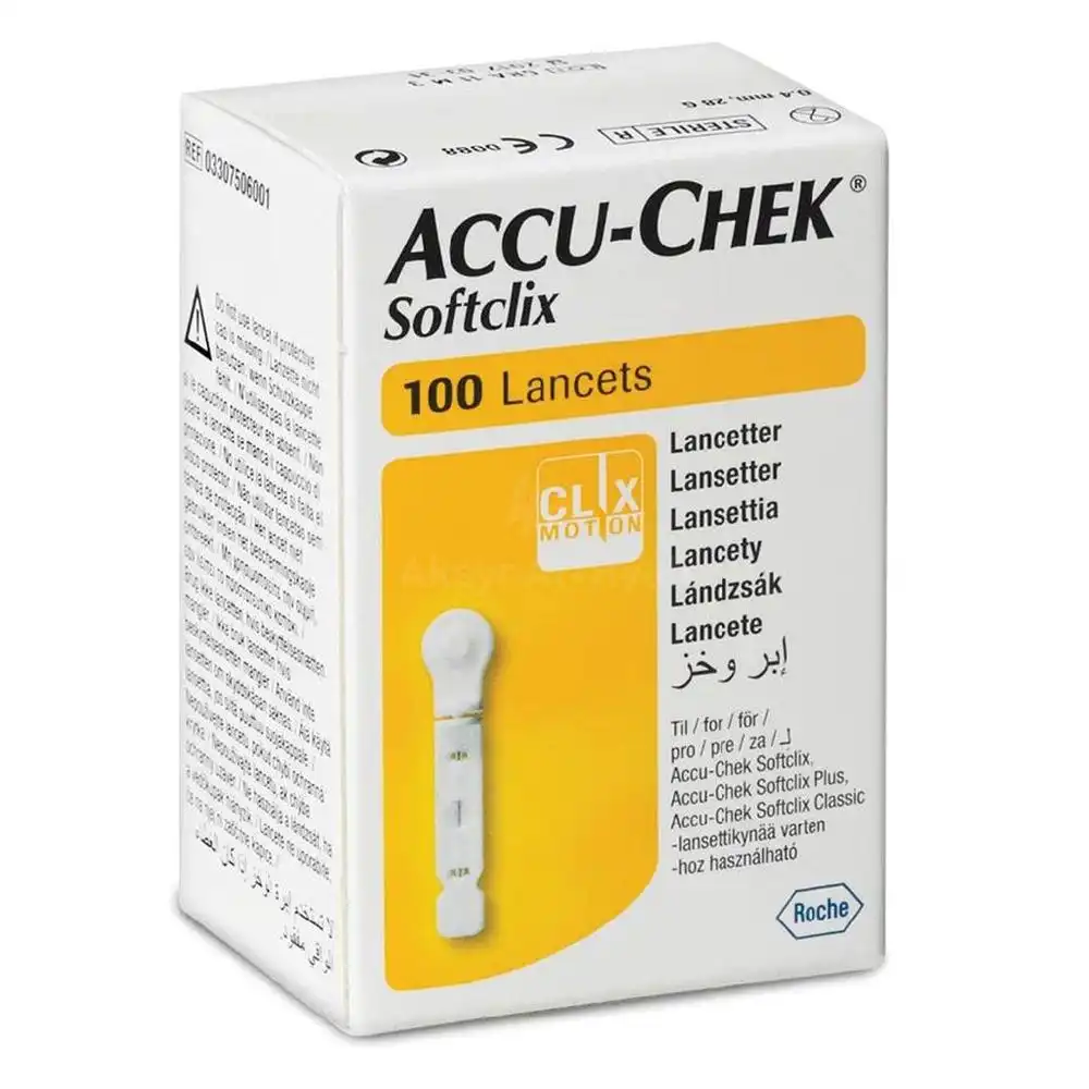 ACCU CHEK SOFTCLIX  LANCETS 100'S #35041